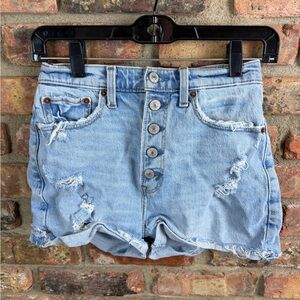 Abercrombie & Fitch Annie High Rise Short ✧ Size 25/0